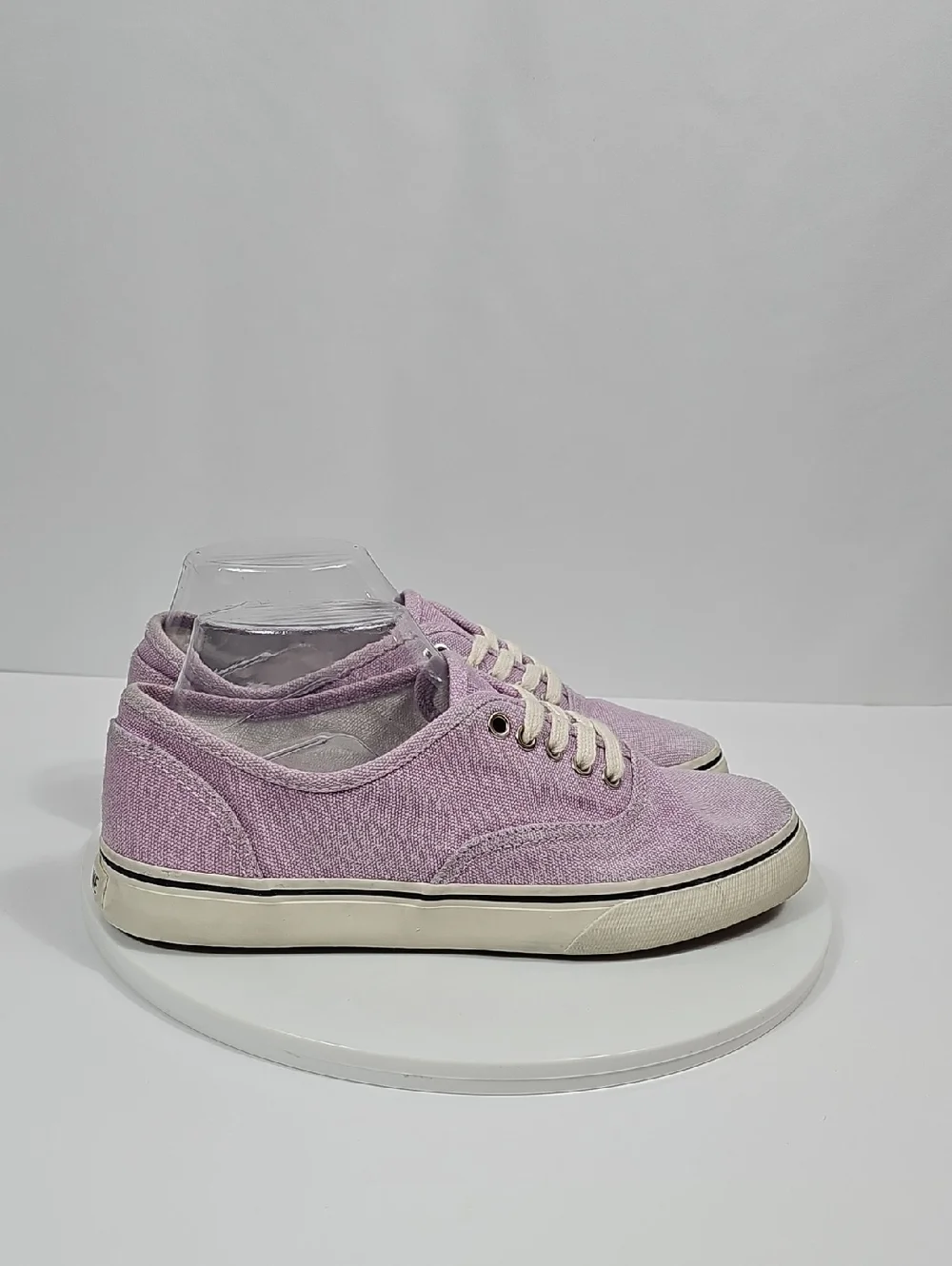 NWOT Re/Done 70s Low Top Skate Sneakers Faded Lilac Purple Canvas 40